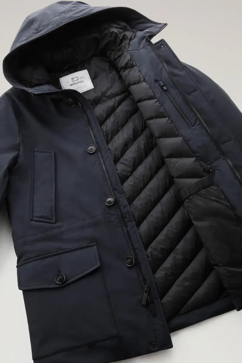 울리치 아크틱 파카 네이비 M 거의 새제품 woolrich arctic