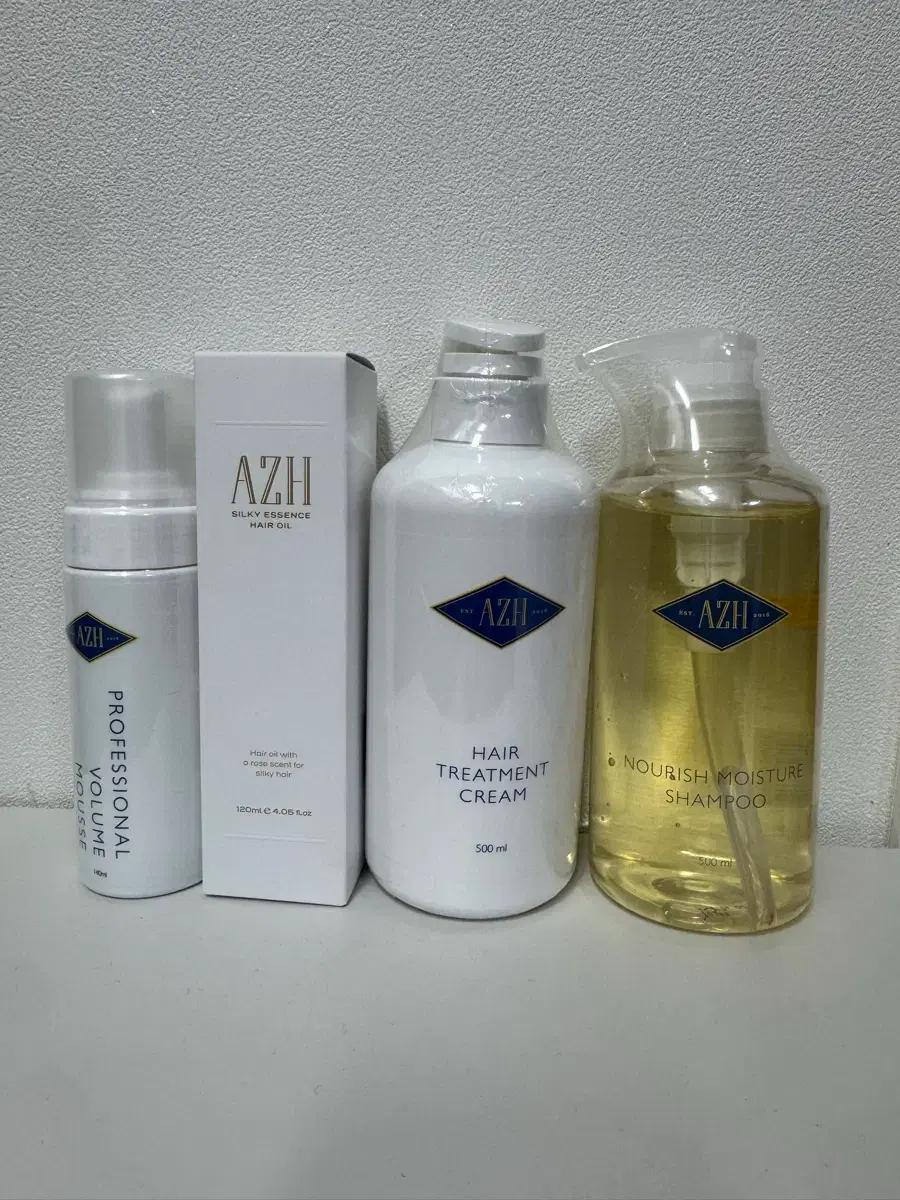 AZH 헤어 샴푸 트리트먼트 오일 판매합니다