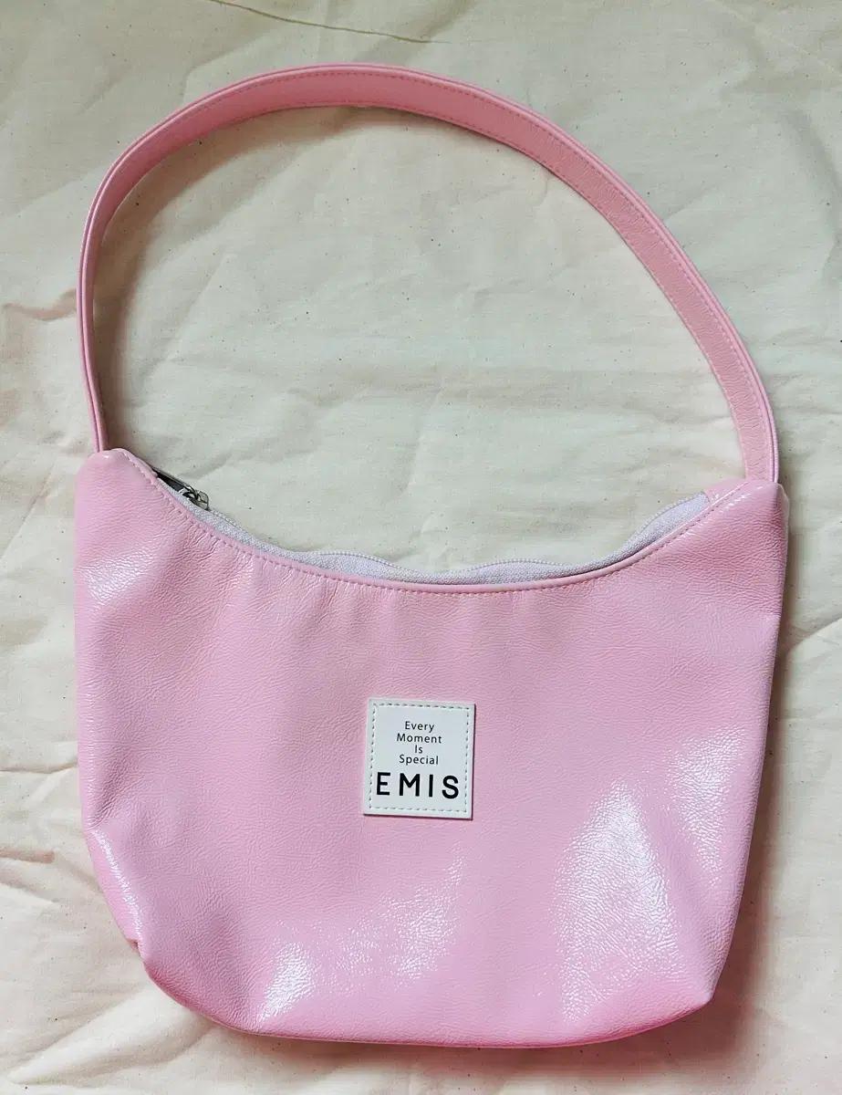 EMIS 이미스 핑크 숄더백
