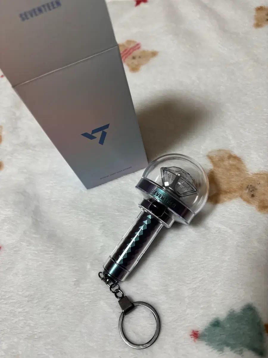 세븐틴 미니 응원봉 키링