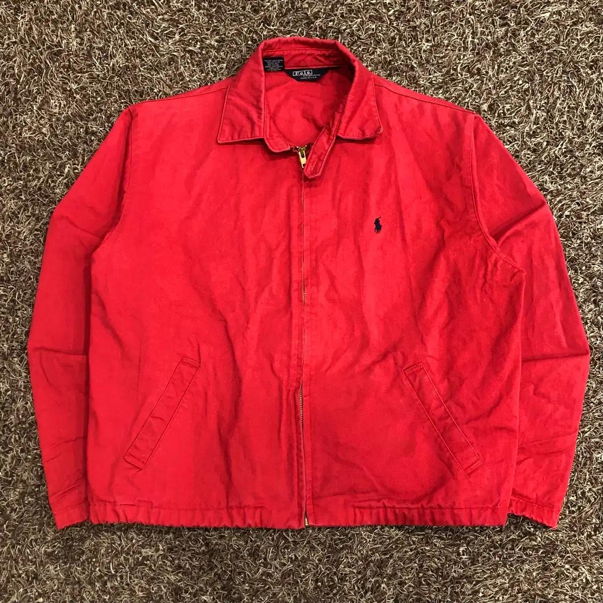 L 폴로 랄프로렌 90s USA 해링턴 스윙톱 자켓
