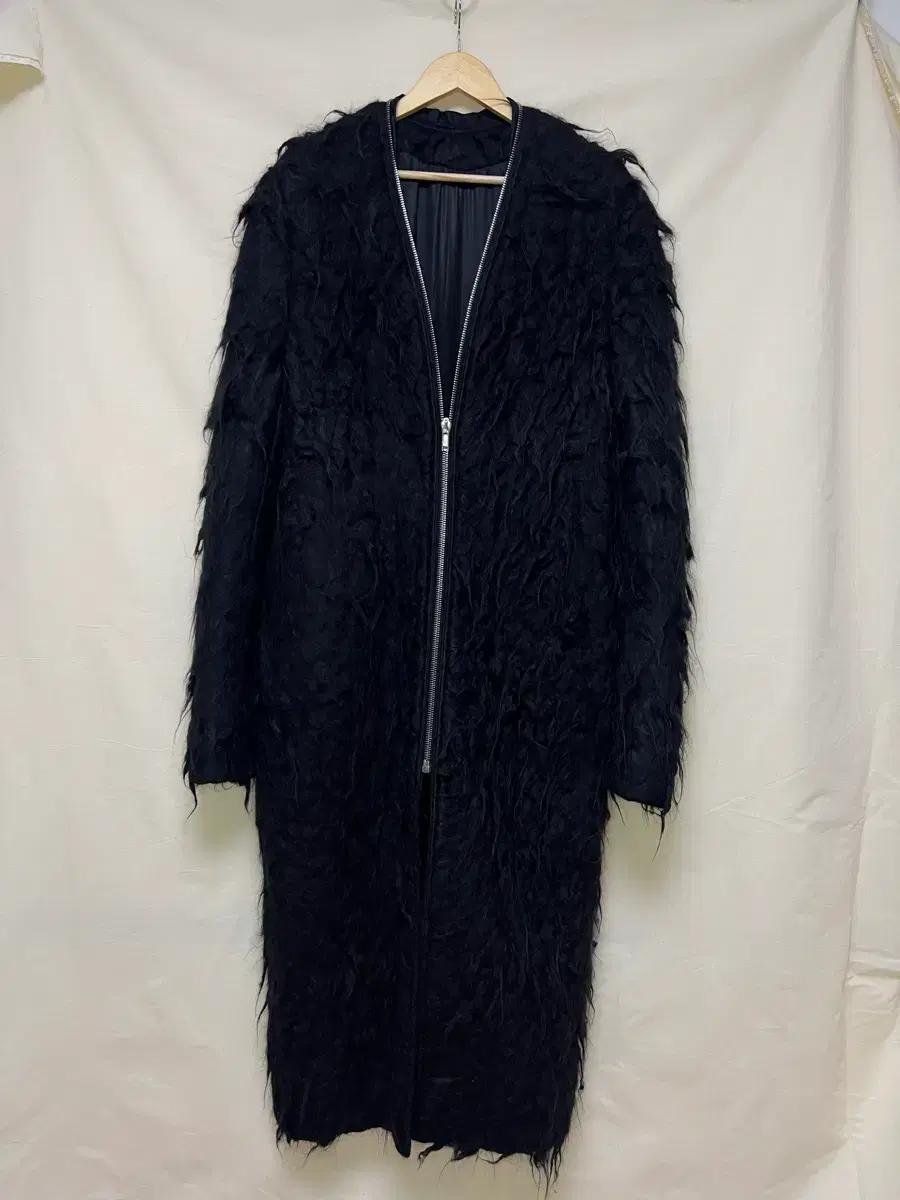 릭오웬스 24FW 포터빌 알파카 헤어 코트