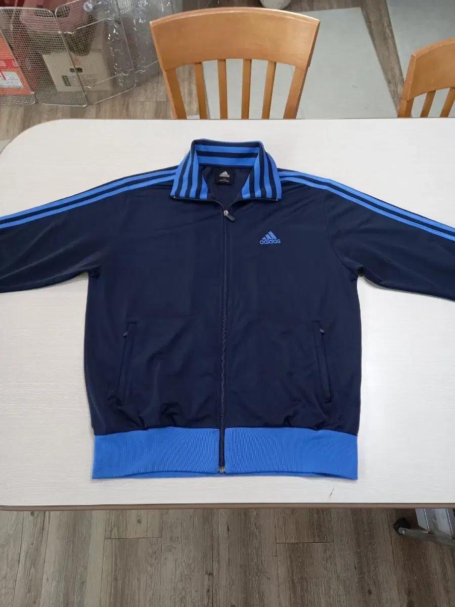 XL105 adidas 트레이닝상의 네이비 XL-455