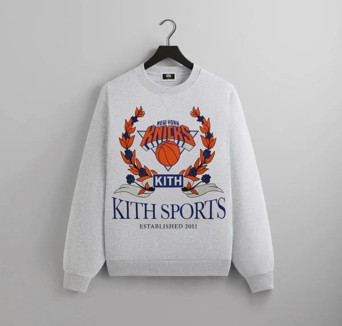 키스 뉴욕 닉스 맨투맨 티셔츠 Kith NewYork Knicks Cre