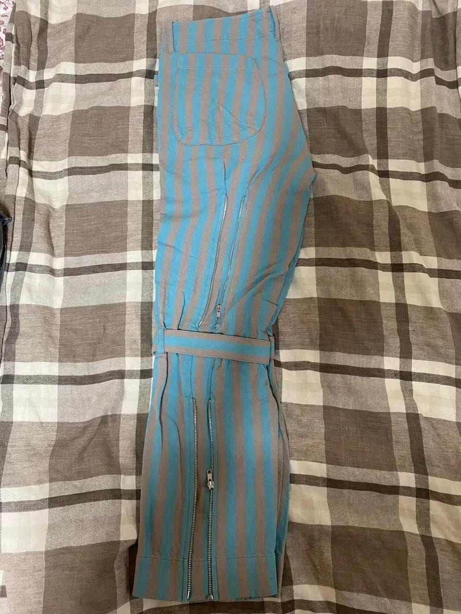 Unused 24fw stripe bondage pants 새상품