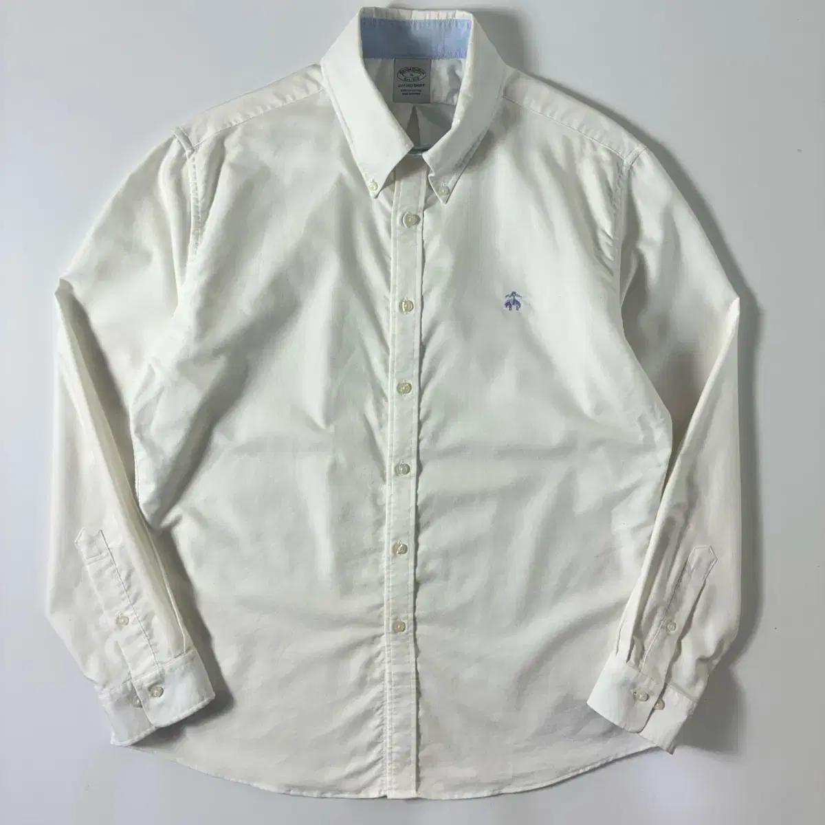 Brooksbrothers  브룩스브라더 코튼 논아이론 버튼다운 셔츠