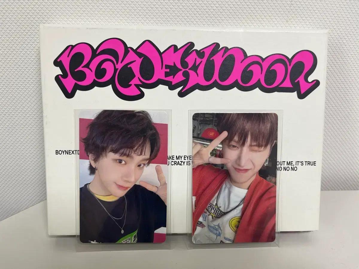 보이넥스트도어 19.99 앨범 포카 구성품