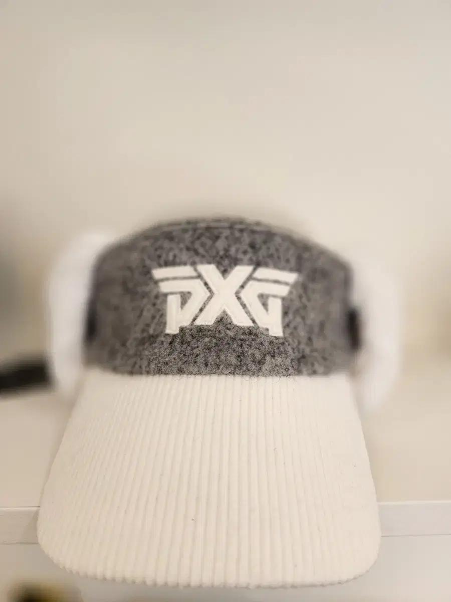 PXG 골프 썬캡 화이트/그레이
