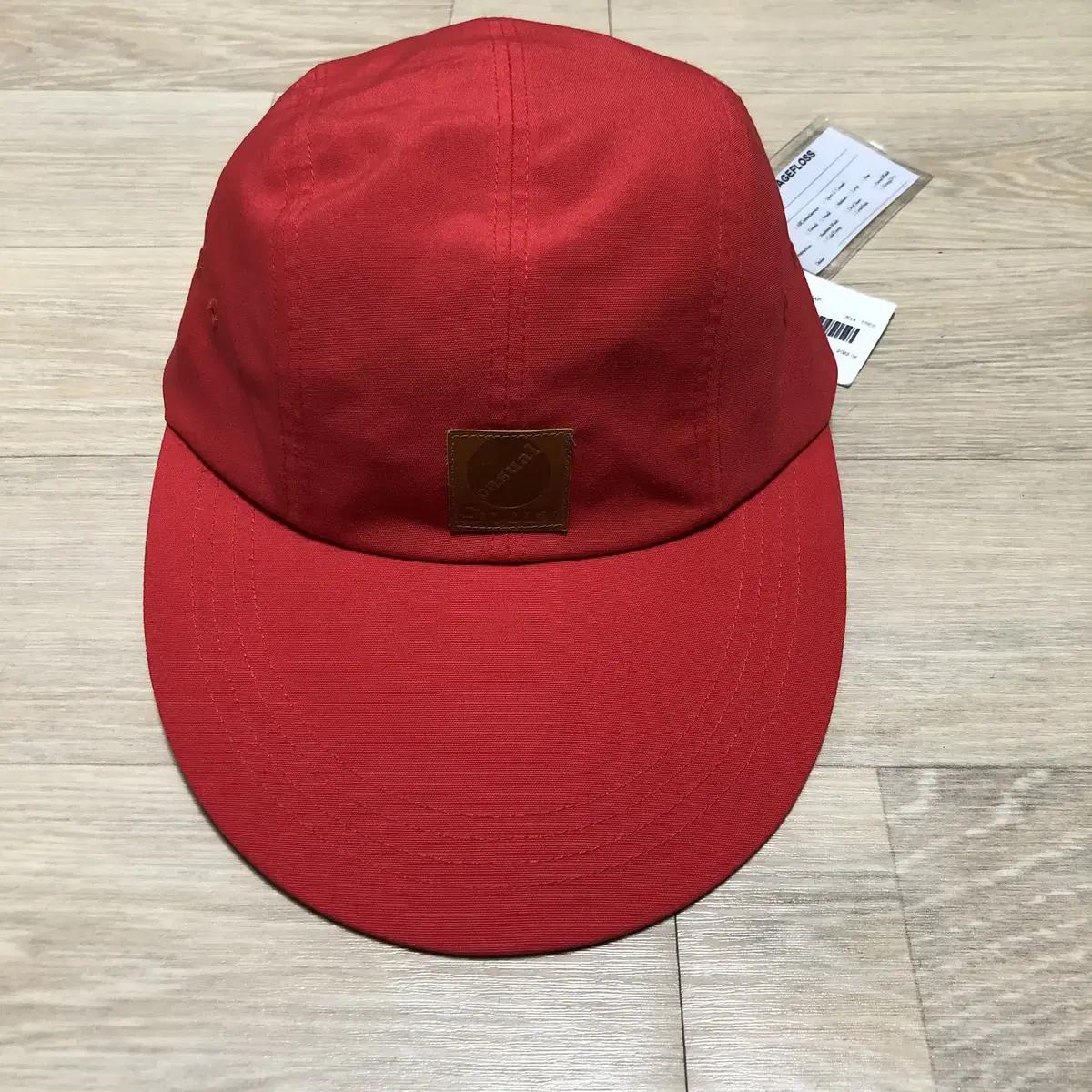 OS) 헤리티지 플로스 HERITAGE FLOSS 롱빌캡 레드 모자