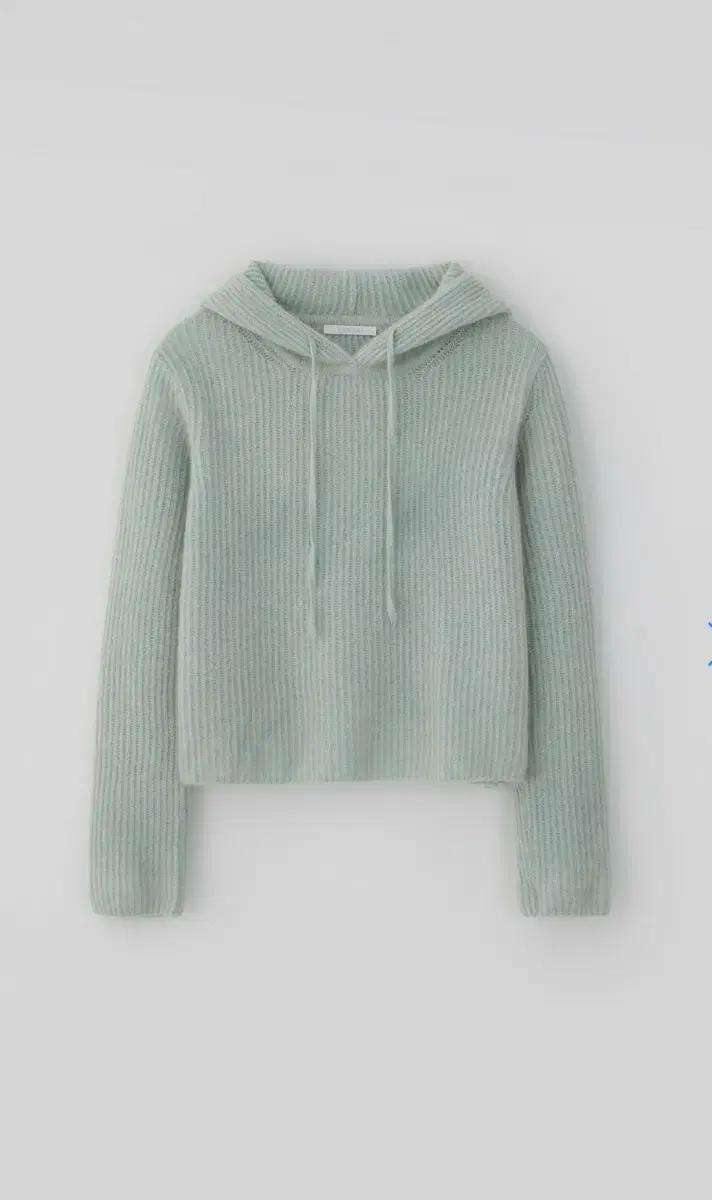 새상품) 타낫 Cozy rib knit hoodie 코지 립니트 후디