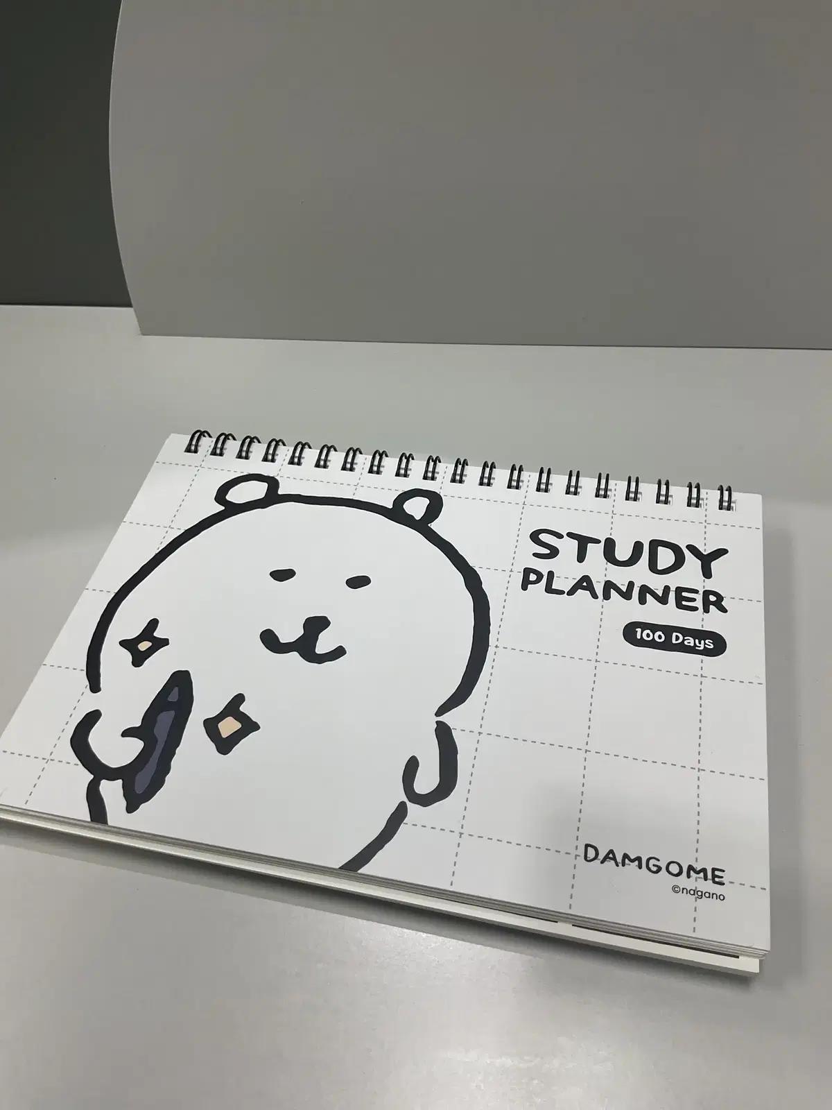 농담곰 DAMGOME 100일 스터디 플래너