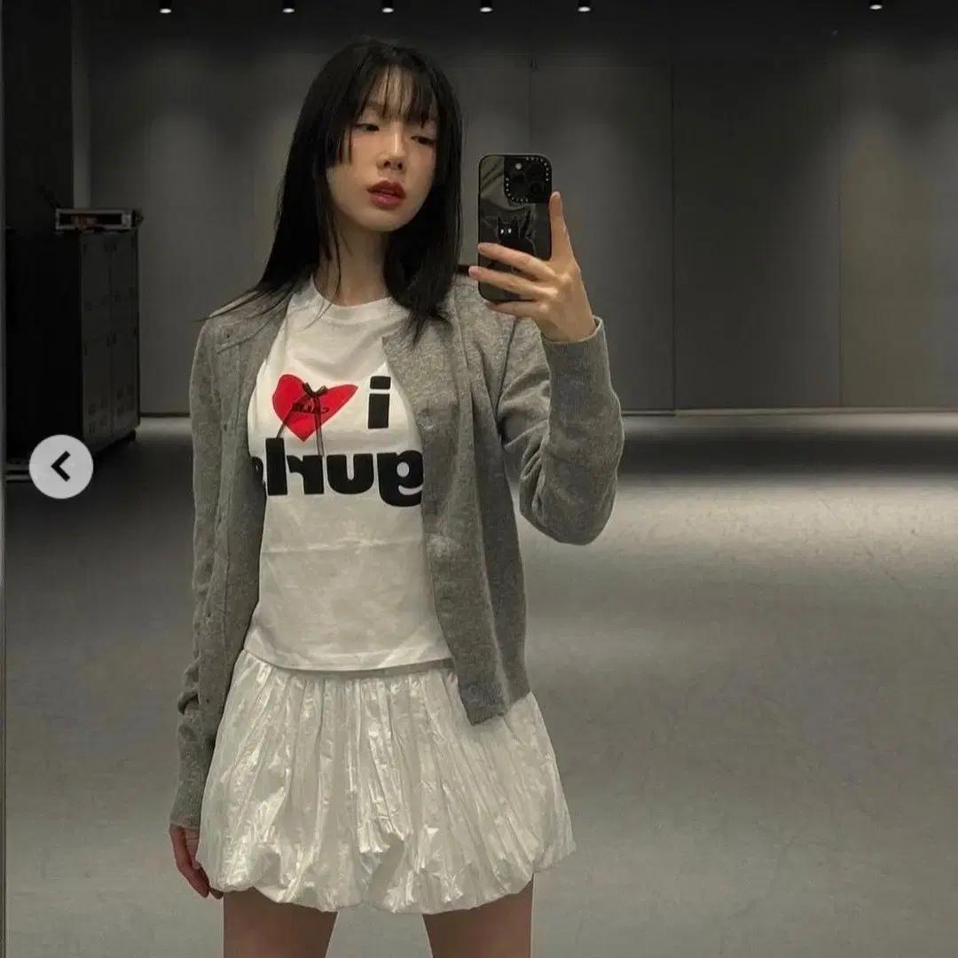 에즈이프캘리 gurls 크롭 반팔티셔츠 aeae