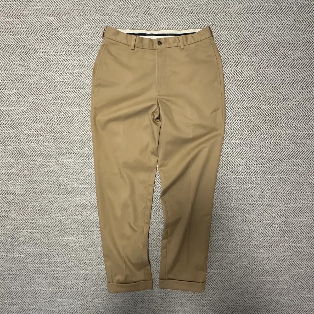 BROOKS BROTHERS cotton chino pants