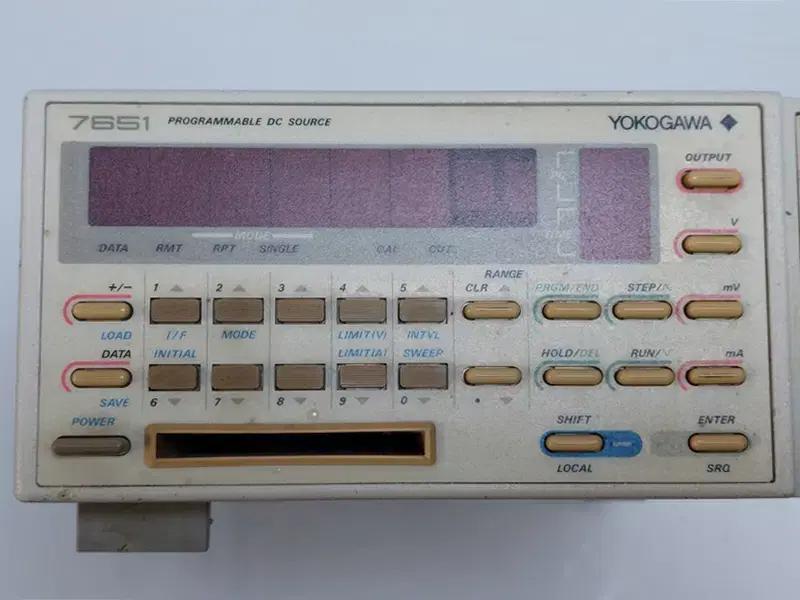 Yokogawa 7651 DC Source 재고2대 대당가