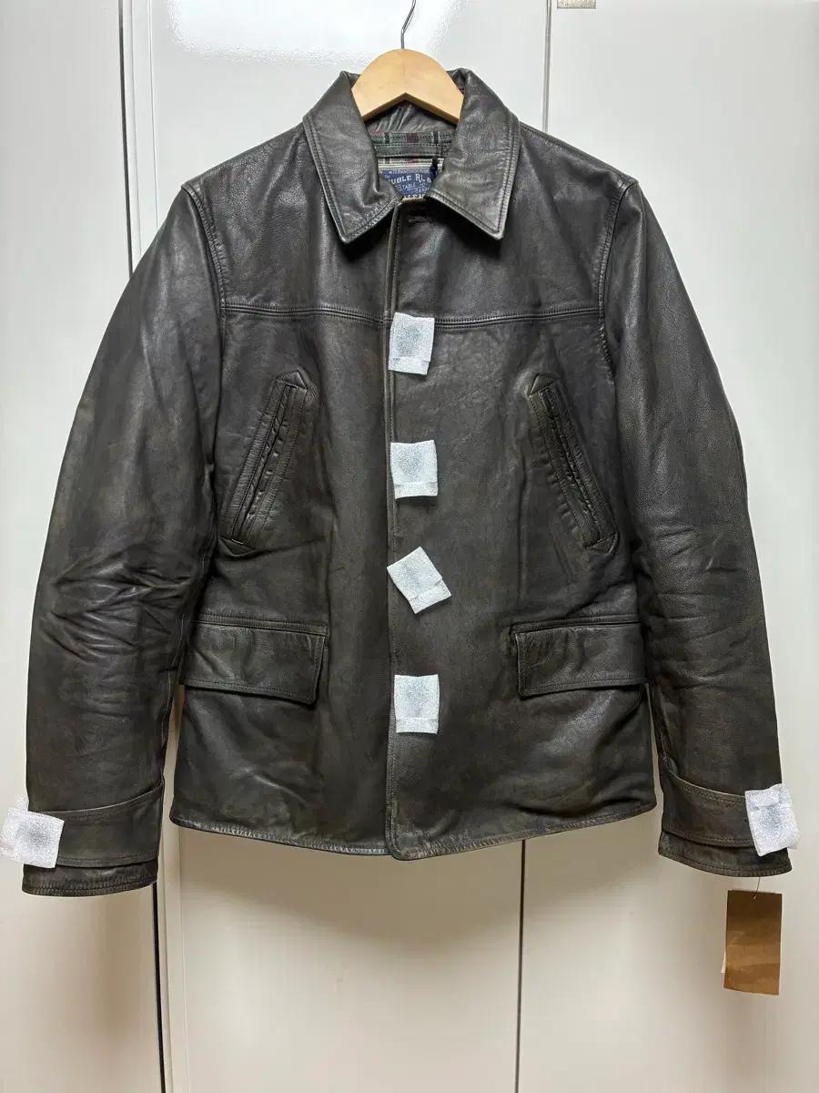RRL 인디고 레더 카코트 S