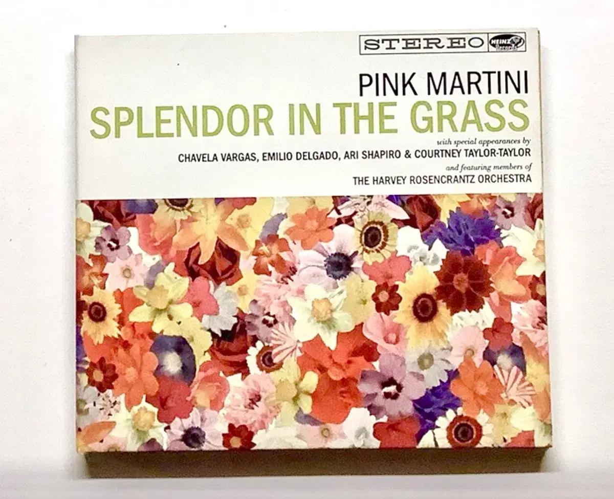 핑크 마티니 Splendor In The Grass 앨범 시디 CD