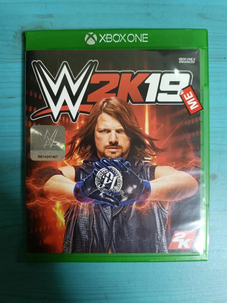 XBOX ONE WWE 2K19 (한글판 아님)