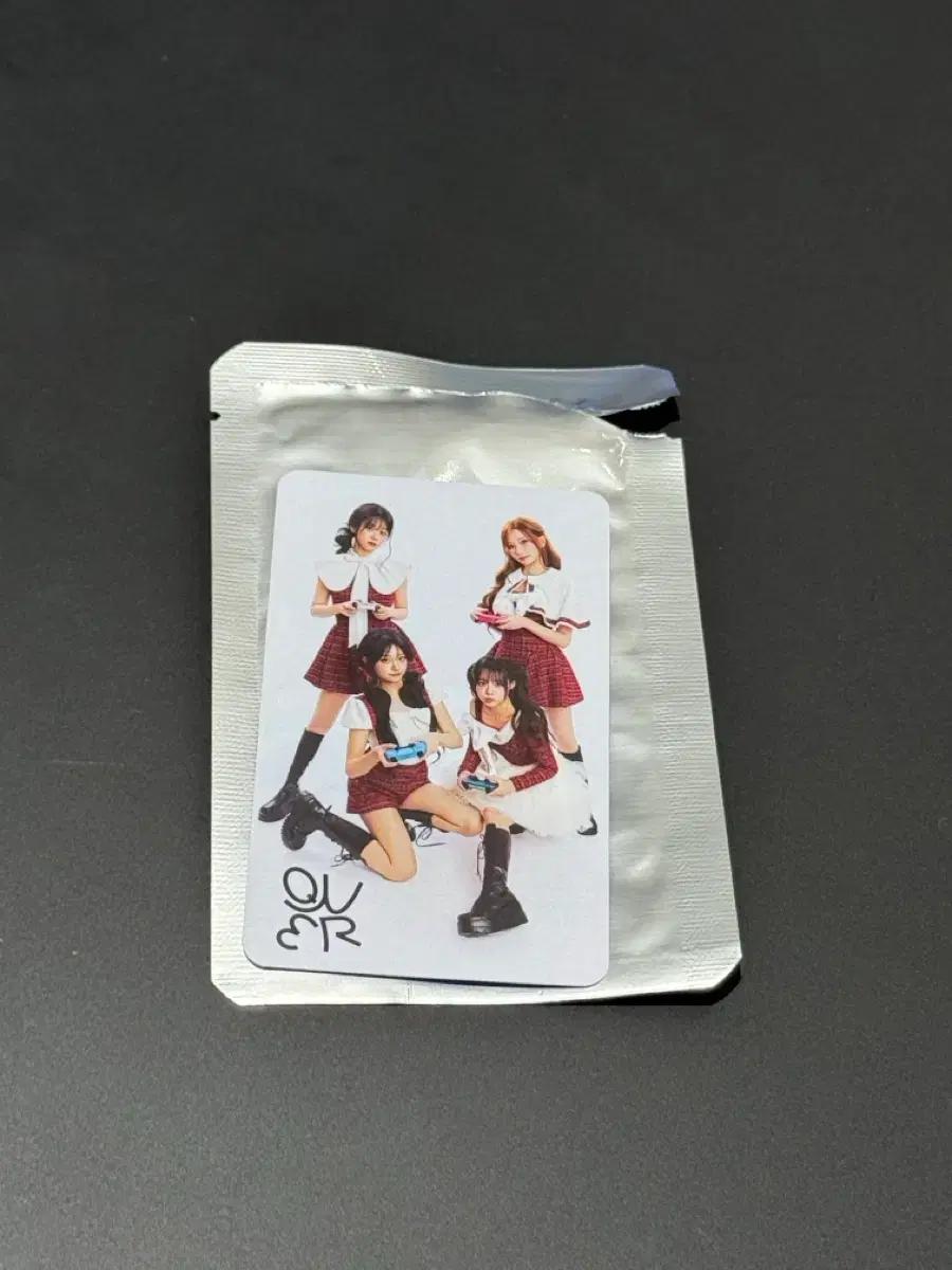 Qwer 플레이스테이션 단체 포토카드