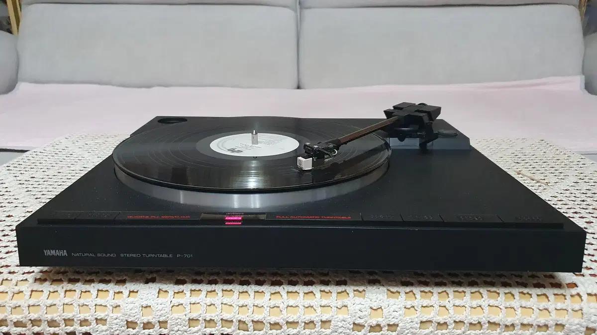 야마하 YAMAHA P-701 완전자동 턴테이블