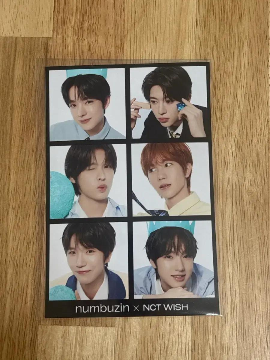 NCT WISH 넘버즈인 포토 프레임 한정판