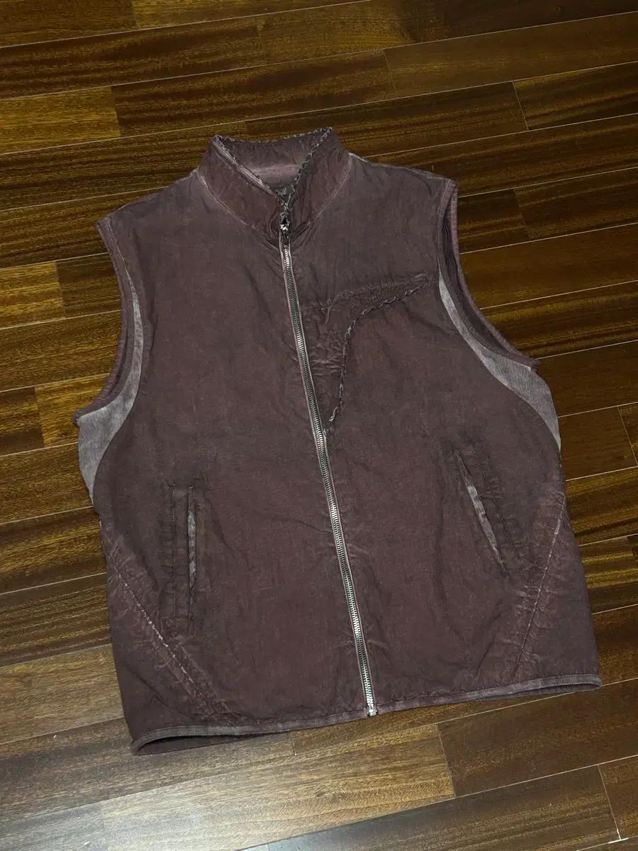 Xlim EP.3 01 VEST-BURGUNDY 3size