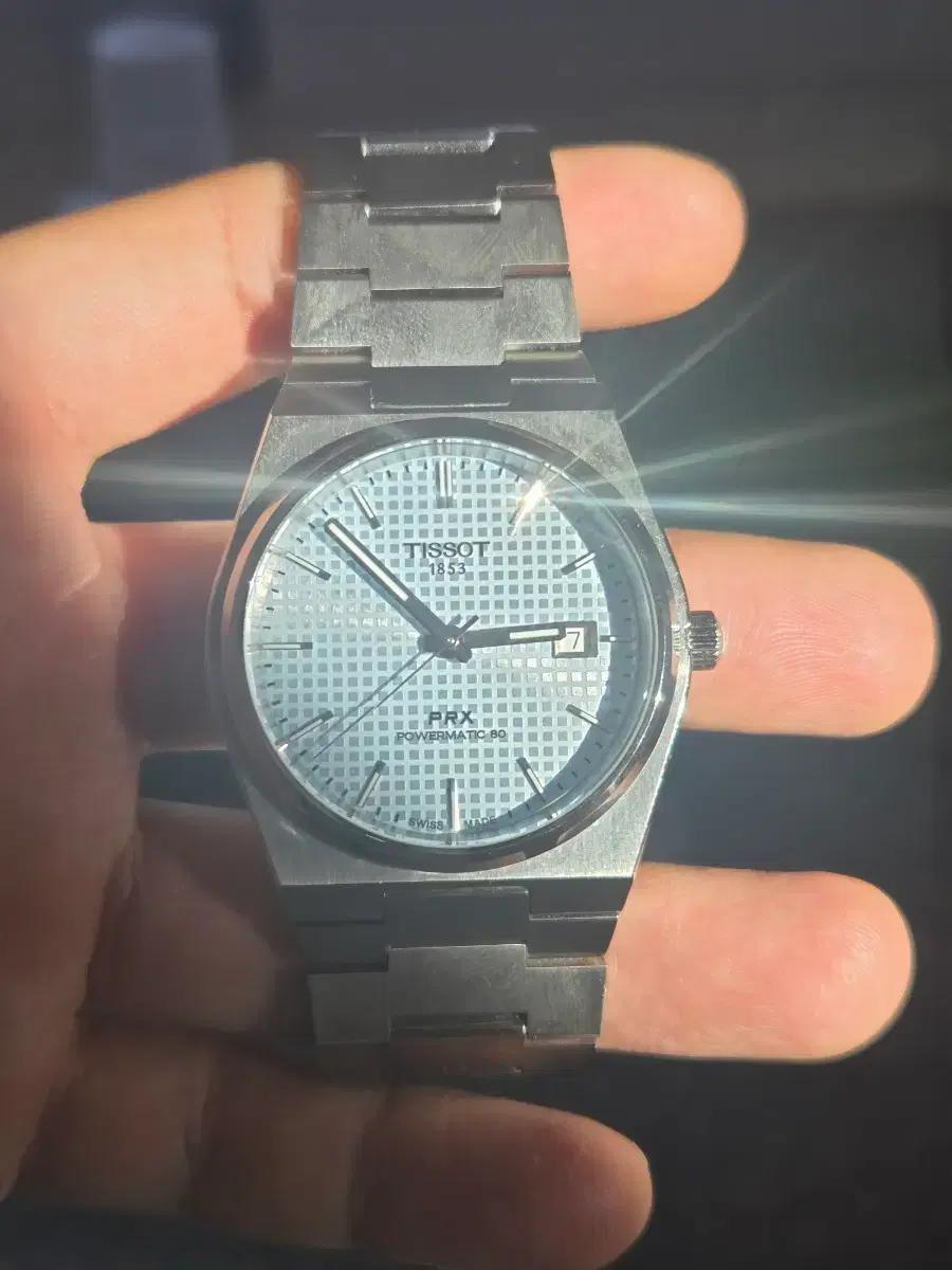 티쏘 PRX 40mm 아이스블루  풀박스