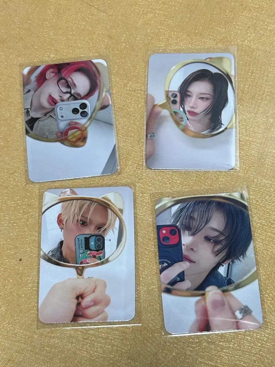 엑스러브 거울 포토카드