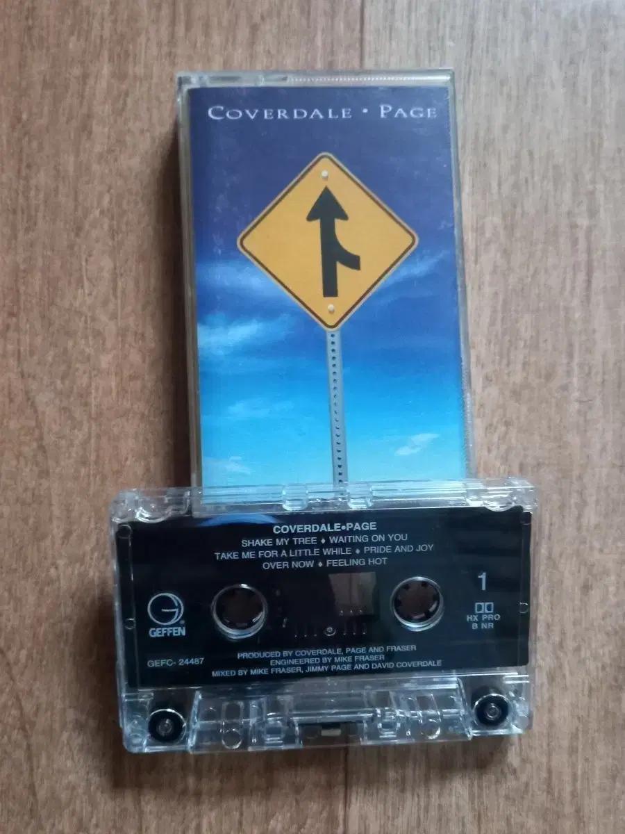 Coverdale page 카세트테이프 whitesnake