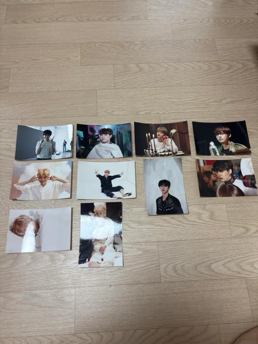 방탄소년단 오늘 전시회 인화 사진