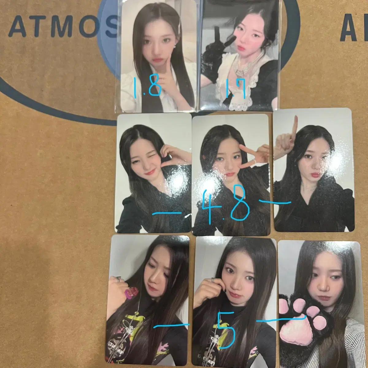 일괄 ALL)베이비몬스터 로라 RORA QQ 타워레코드 특전 포토카드