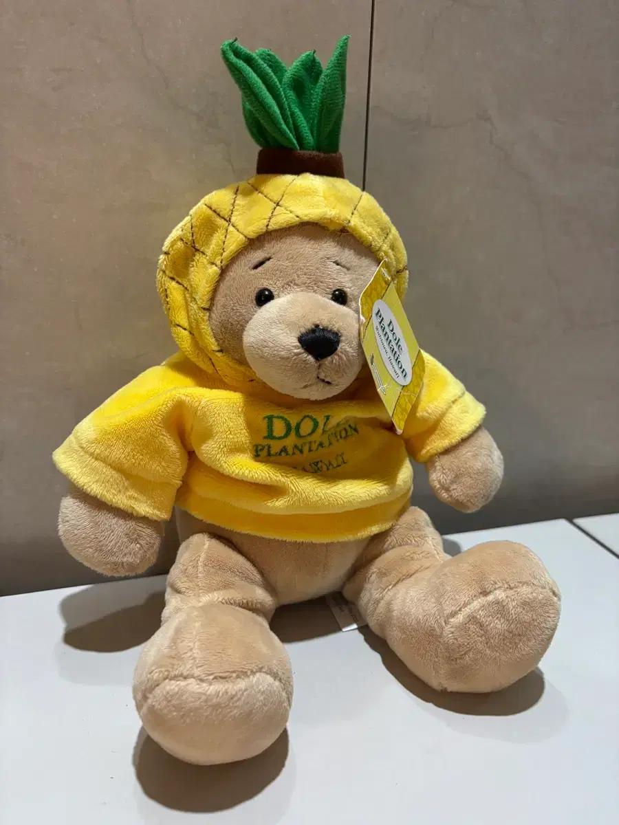 새상품) GANZ 정품 하와이 파인애플 곰인형 dole 콜라보