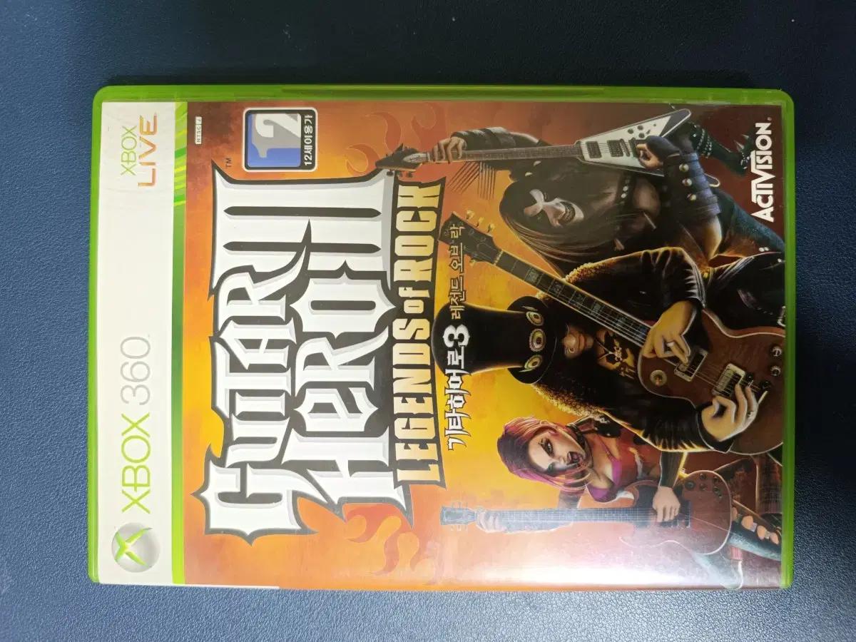 XBOX360 기타히어로3 레전드 오브 락