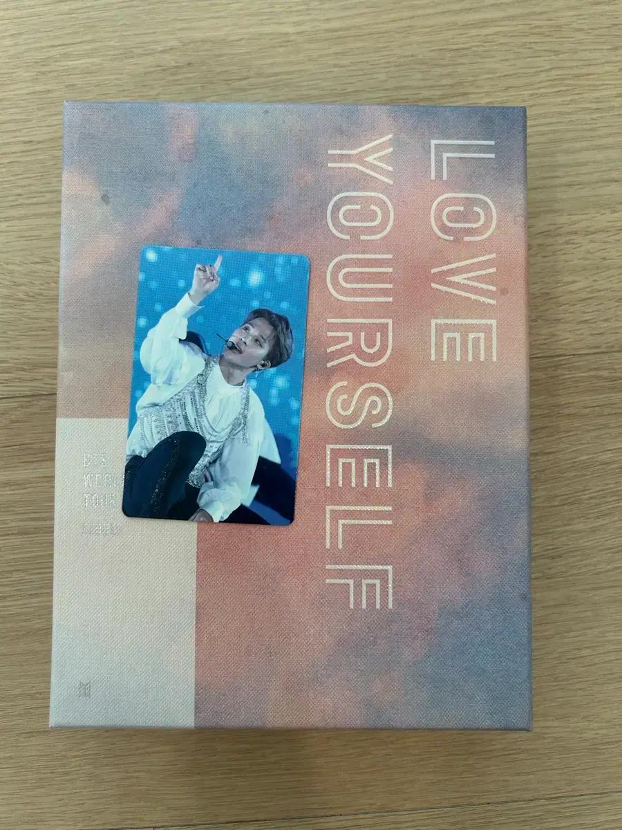 방탄소년단 럽셀콘 러브유어셀프 서울 디비디 dvd 지민 bts love