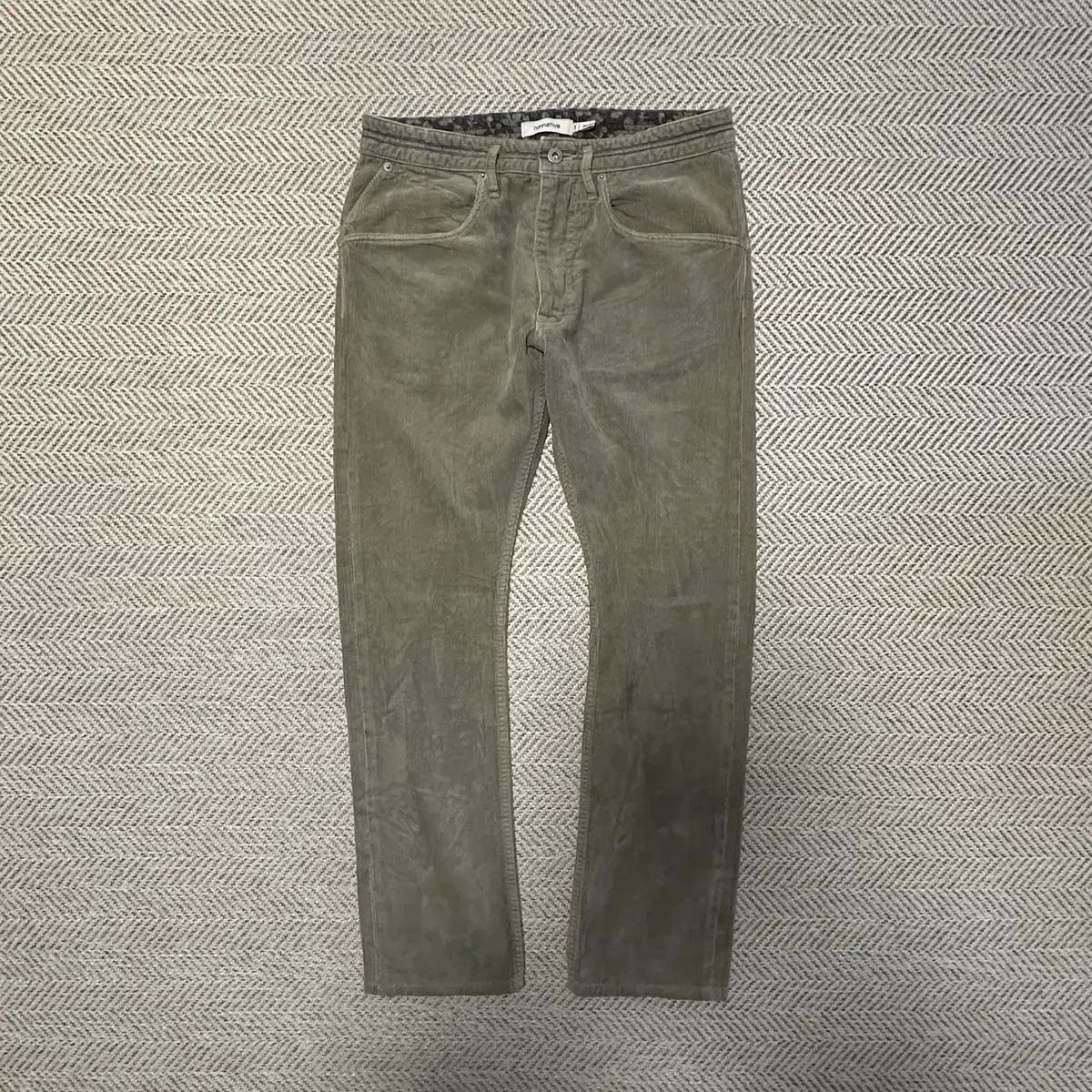 NONNATIVE japan made corduroy pants