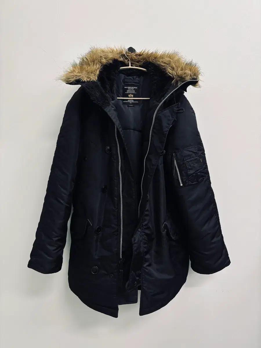 ALPHA INDUSTRIES(알파 인더스트리) N-3B 슬림핏 파카
