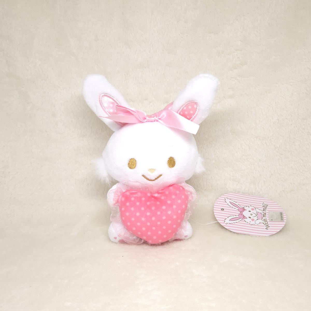 (새상품/정품) 산리오 위시미멜 하트 키링 인형 가방고리 우정키링13cm