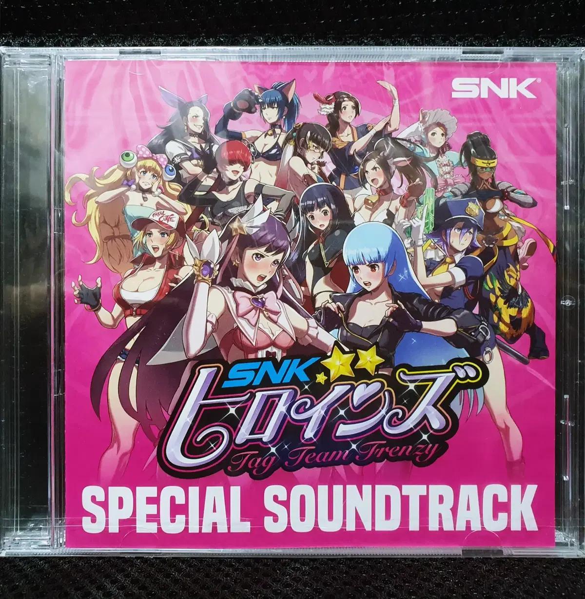SNK 히로인즈 Tag Team Frenzy OST CD 미개봉 신품