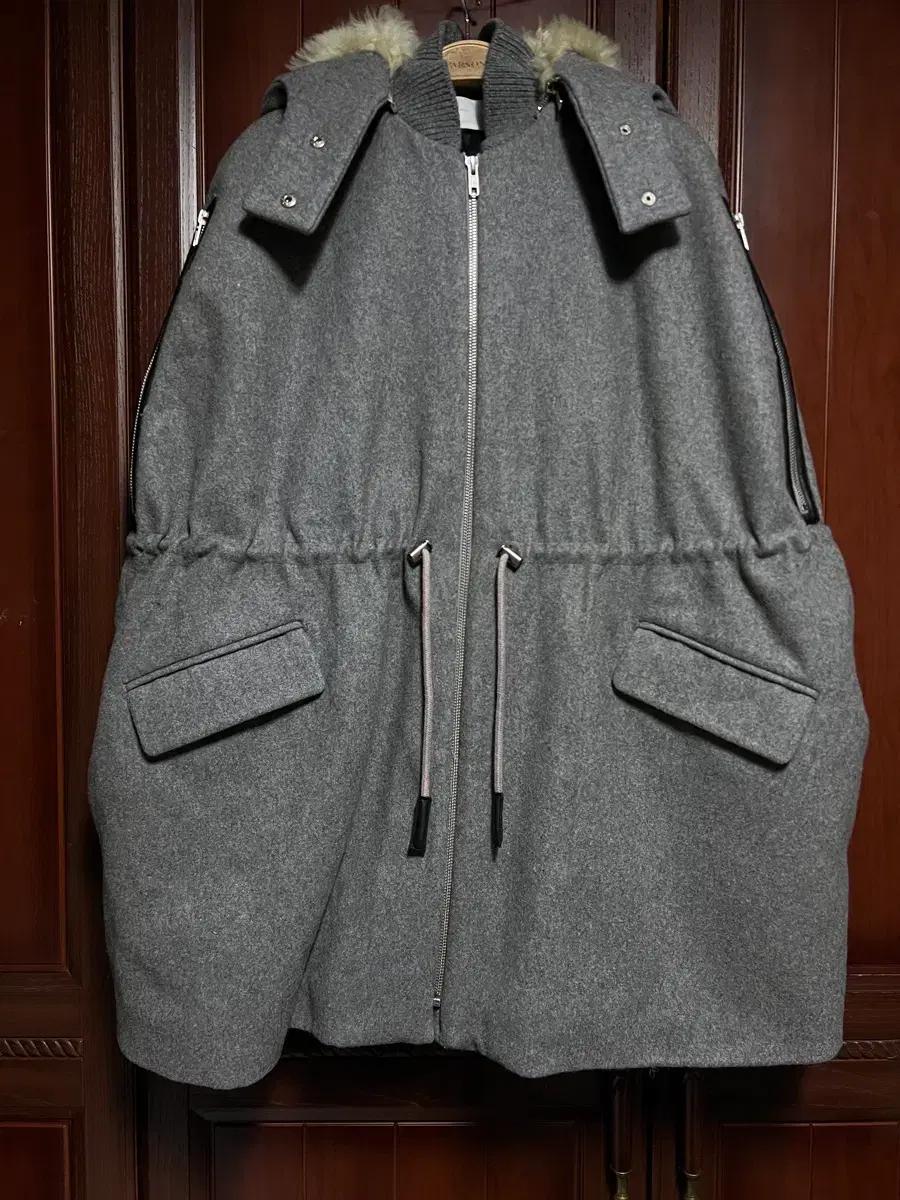 THAKOON ADDITION 후드 케이프 코트