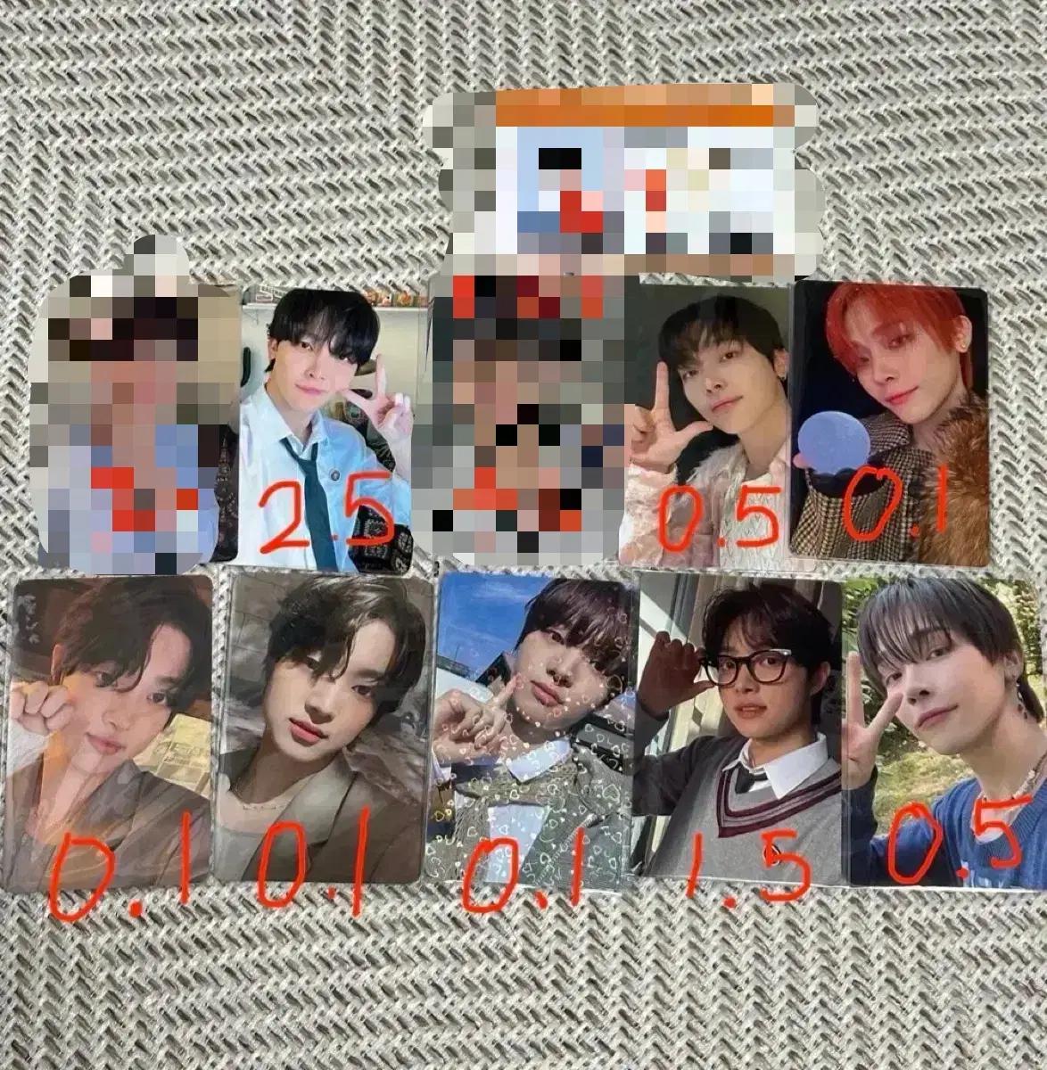 &TEAM 앤팀 의주 니콜라스 포토카드 포카 first howling
