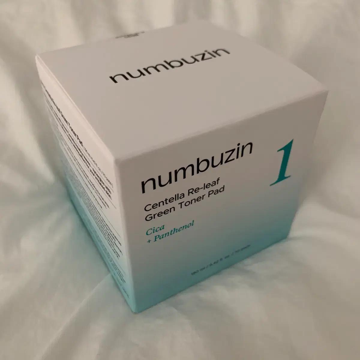 미개봉 새상품) 넘버즈인 1번 패드 토너패드 시카 numbuzin