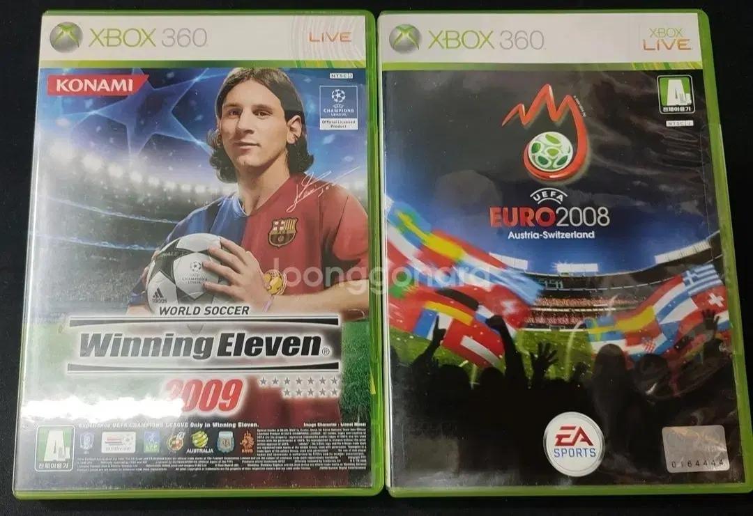 xbox360 Euro 2008, 위닝2009 정발 팝니다 엑스박스360