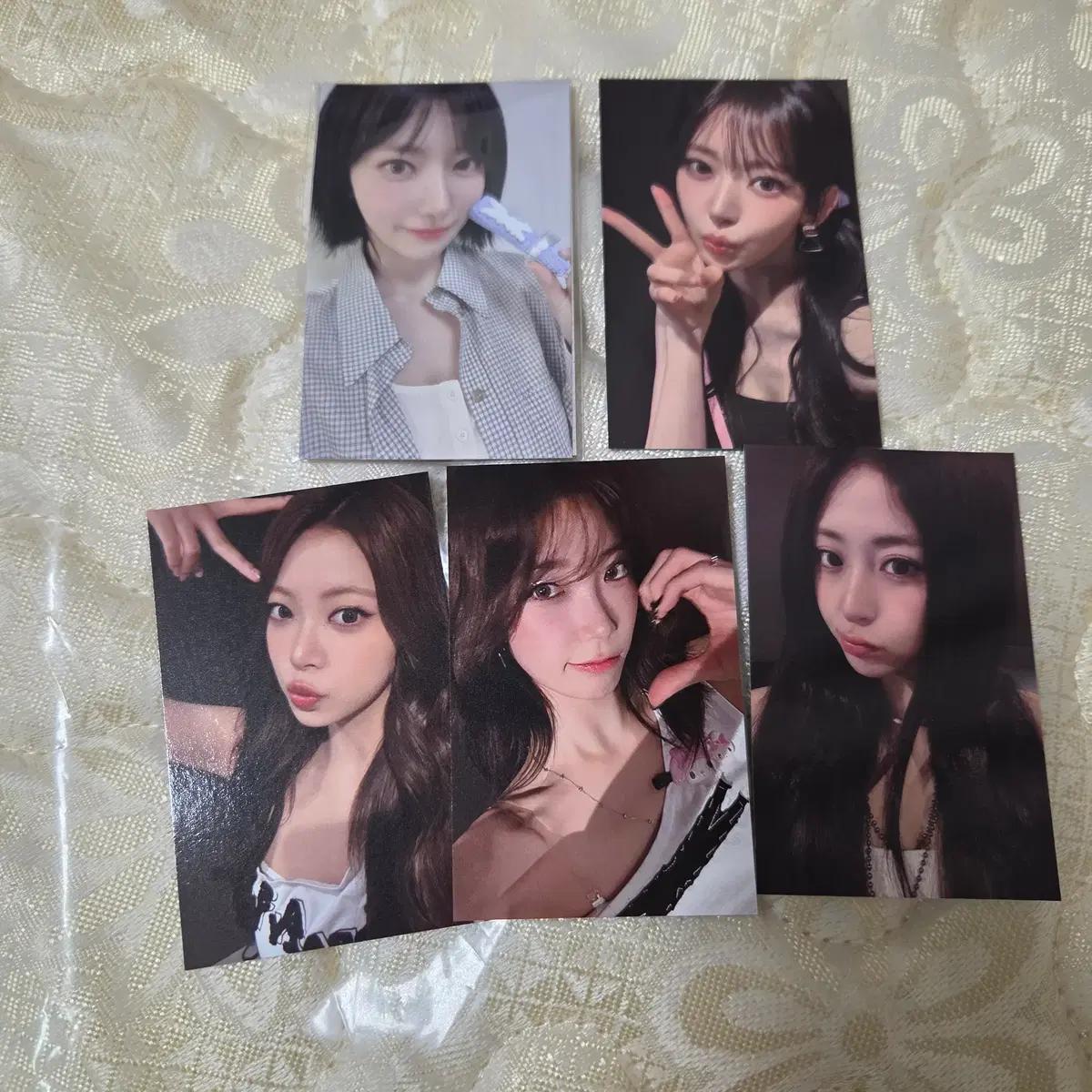 일괄) 르세라핌 콘서트 피어나존 특전 MD 꾸로셰 포카 미공포 사쿠라