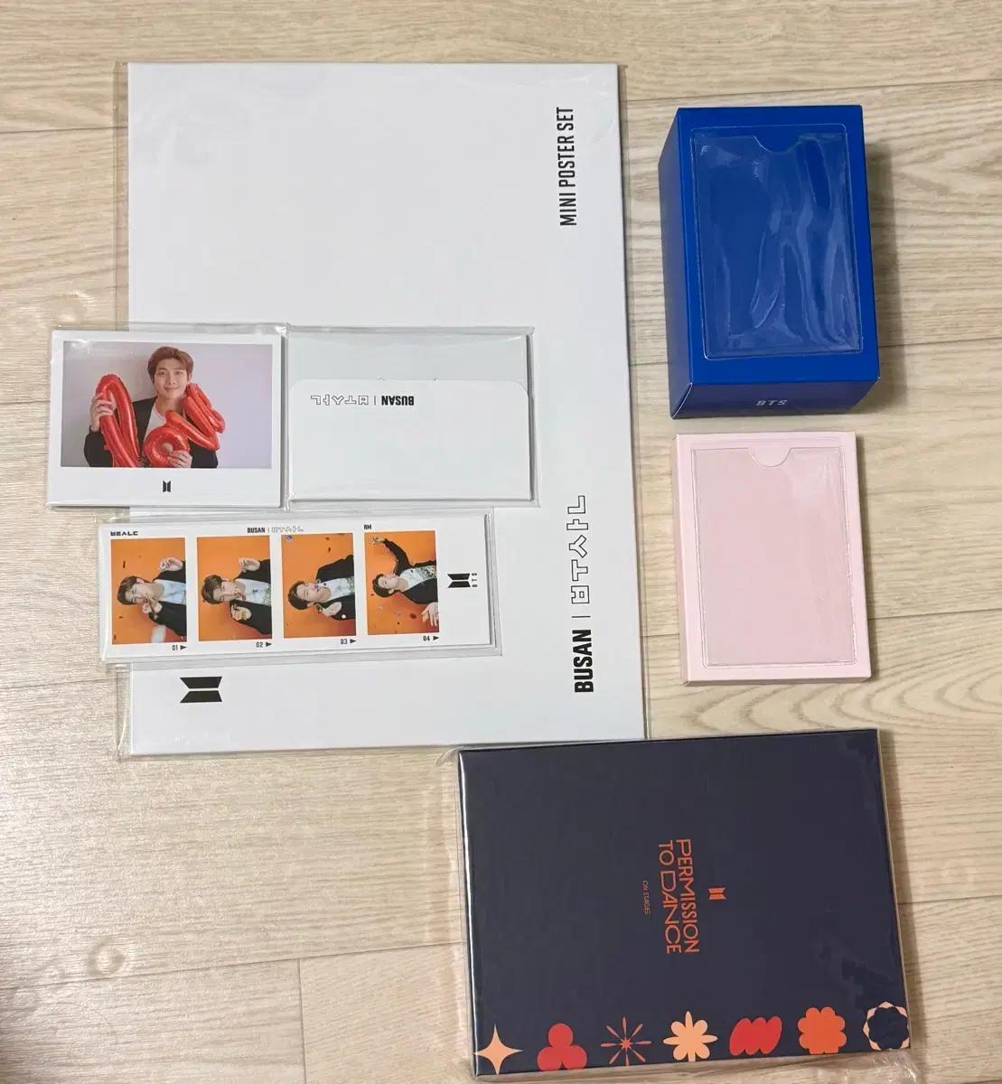 방탄소년단 PTD 부산 포토네컷 풀세트 등..