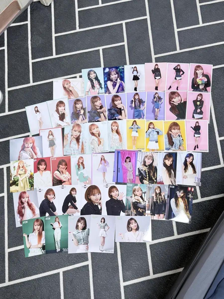 김채원 채원 생사진 포토카드 총 일괄 양도 88장 르세라핌