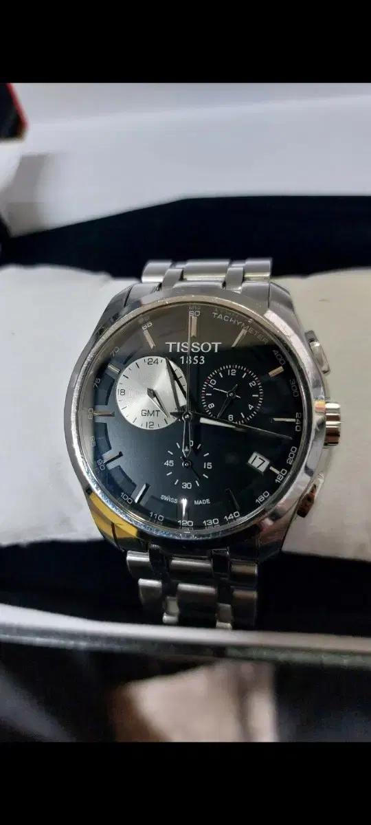 티쏘 꾸뜨리에 GMT 외눈박이 검판 팝니다