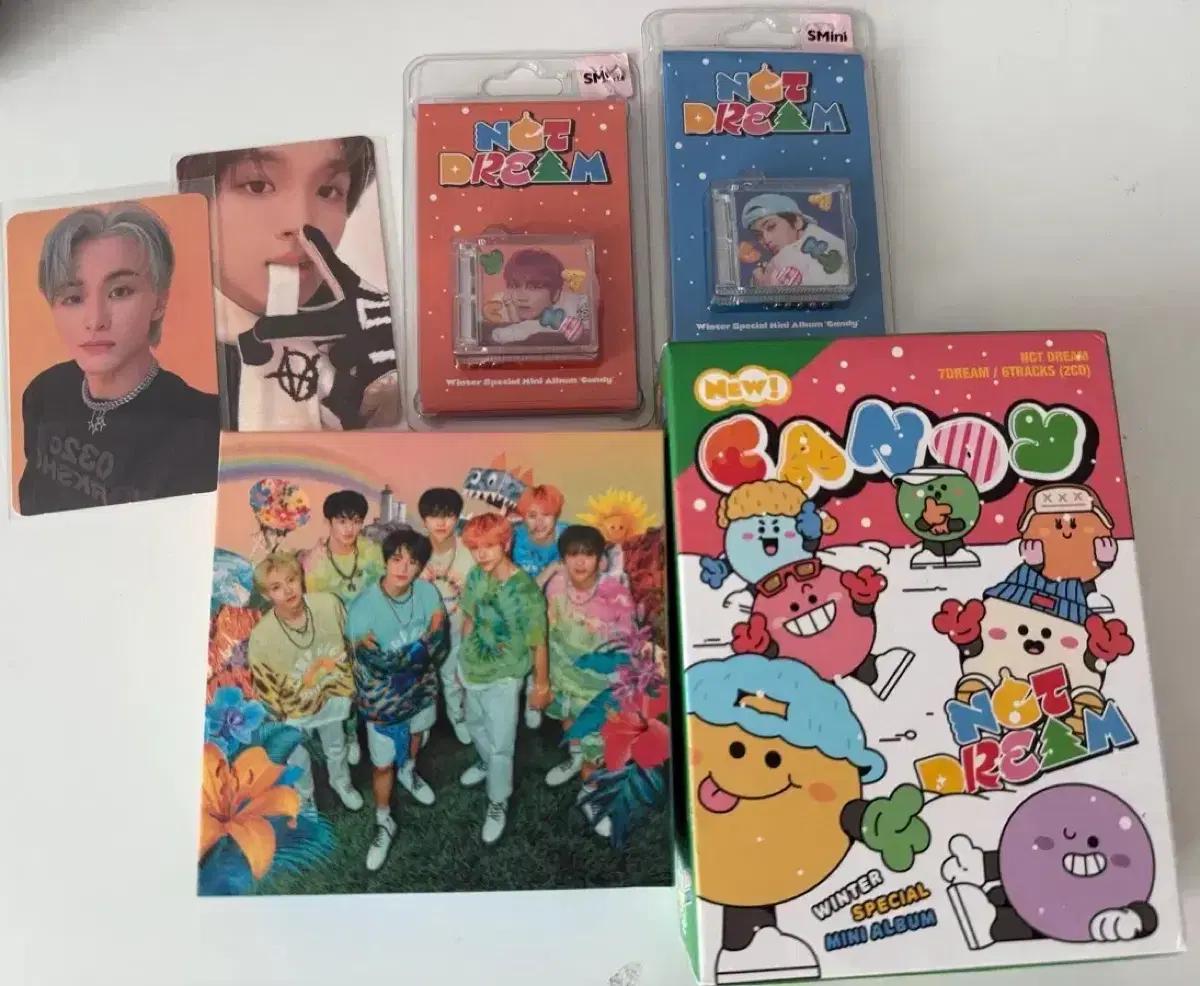 NCT DREAM Candy 앨범 스미니 앨범 포카 일괄 마크 해찬