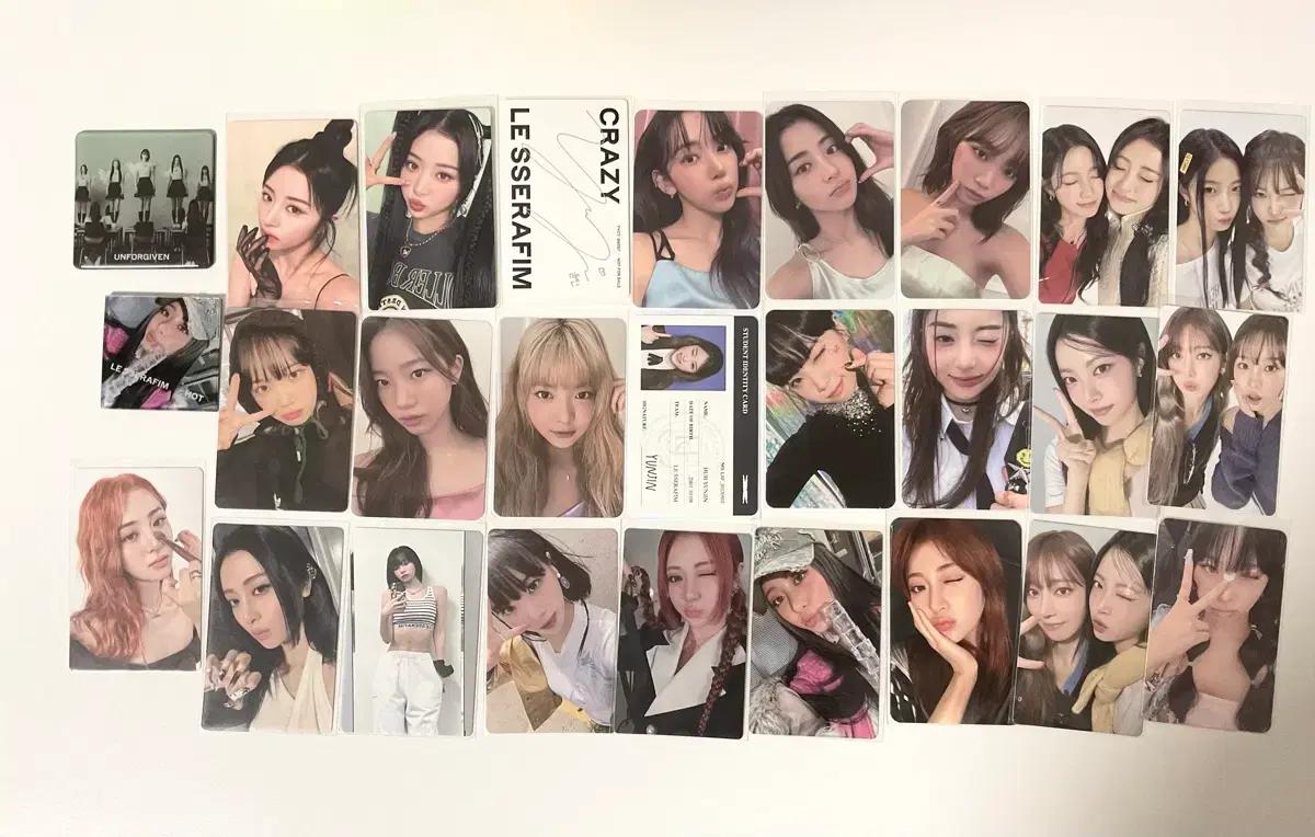 르세라핌 개봉앨범, 시그, 포카 진짜 싸게 판매합니다!!