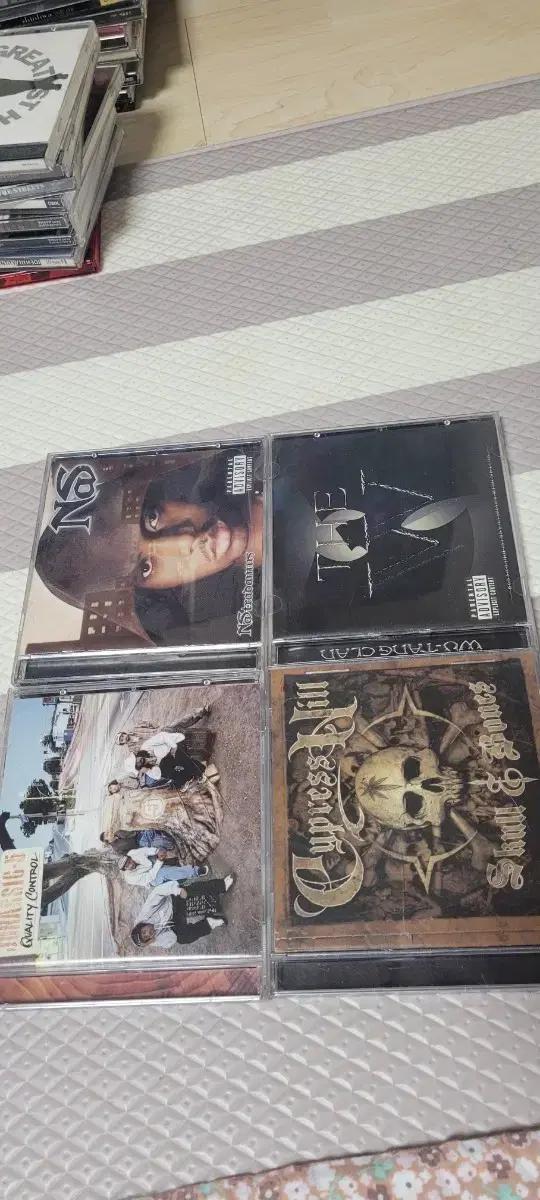 힙합 CD 나스 우탱클랜 싸이프러스힐