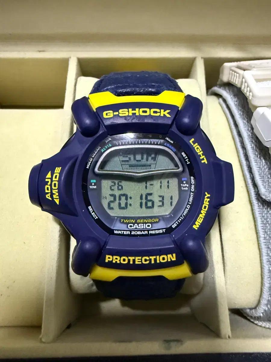 지샥 라이즈맨 DW9100 검노