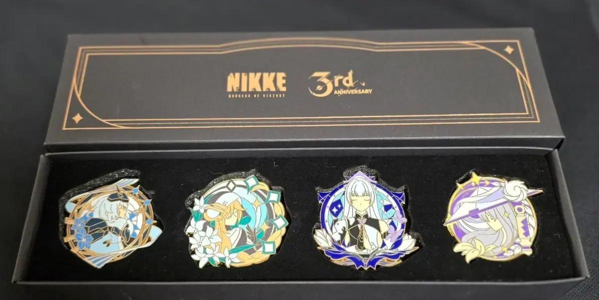 니케 agf 3주년 기념 뱃지 세트